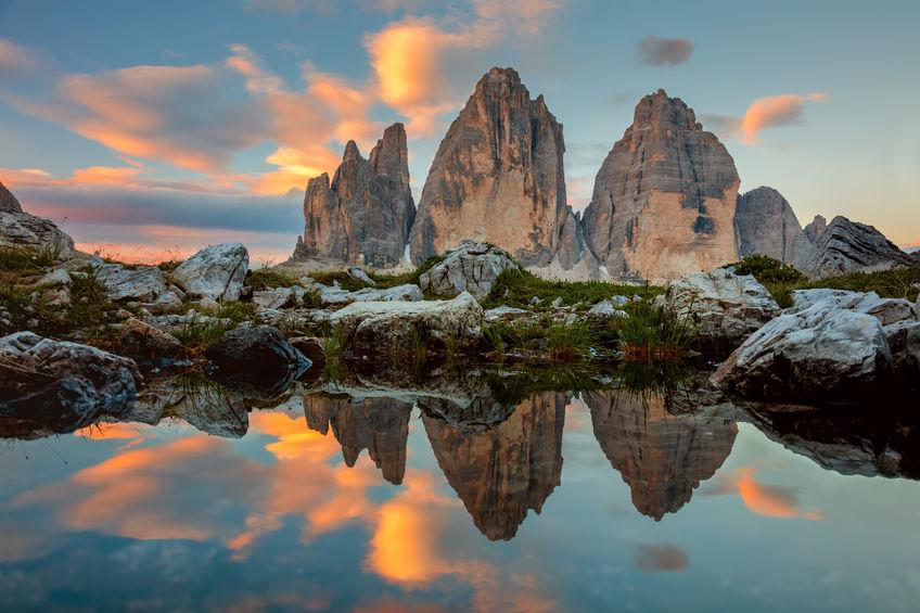 Orsa camp nei pressi delle Tre Cime di Lavaredo